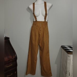 Sincerely Jules Brown Corduroy Jumpsuit Effortless Style